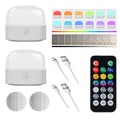 RGB LED Light Bulbs 2-Pack