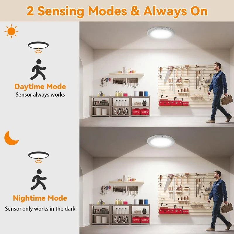 Dehowell 10000mAh 1PK Rechargeable Motion Sensor Ceiling Light