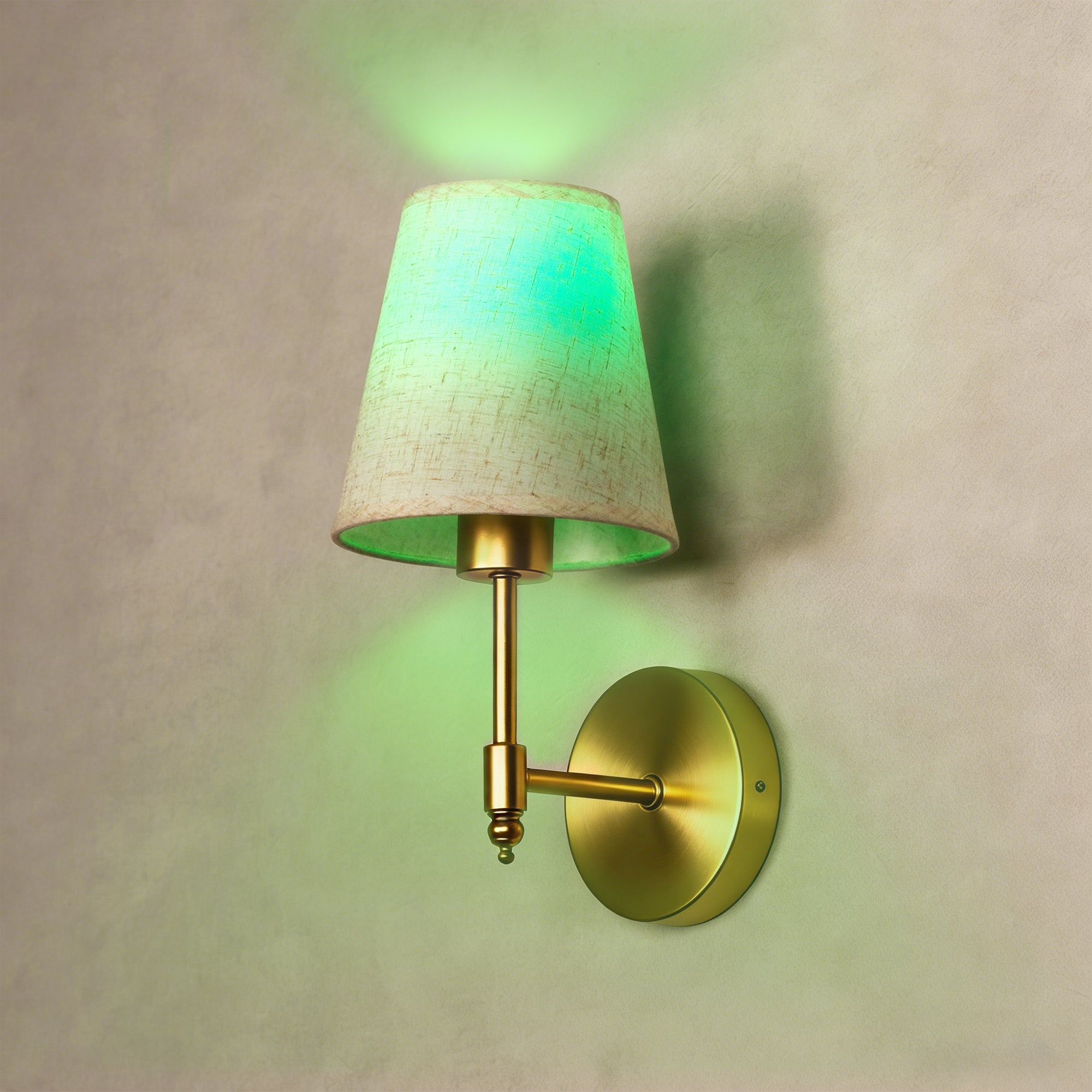 Dehowell Battery Operated Wireless Fabric Wall Sconces with Remote Contro For Living Room, Bedroom, Hallway, And Bathroom (Set of 2)