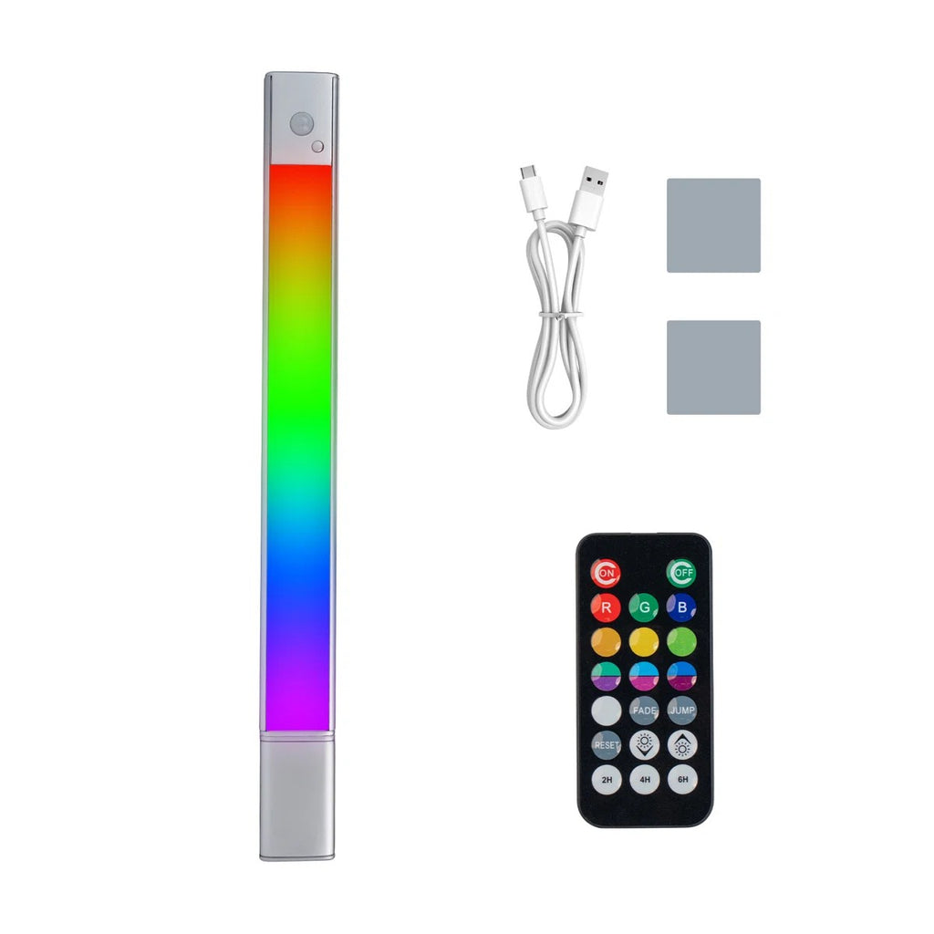 Dehowell 14.6 Inch Rgb Detachable Motion Sensor Cabinet Light With Remote Control