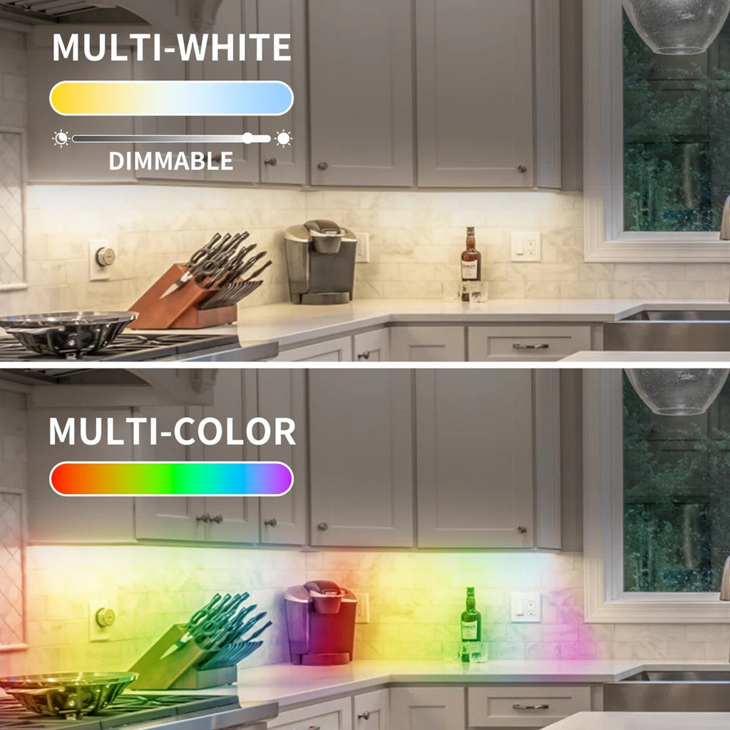 Dehowell 14.6 Inch Rgb Detachable Motion Sensor Cabinet Light With Remote Control
