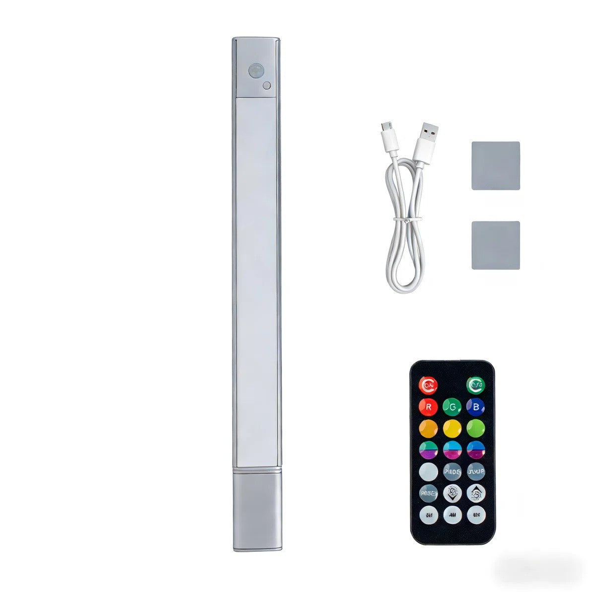 Dehowell 14.6 Inch Rgb Detachable Motion Sensor Cabinet Light With Remote Control
