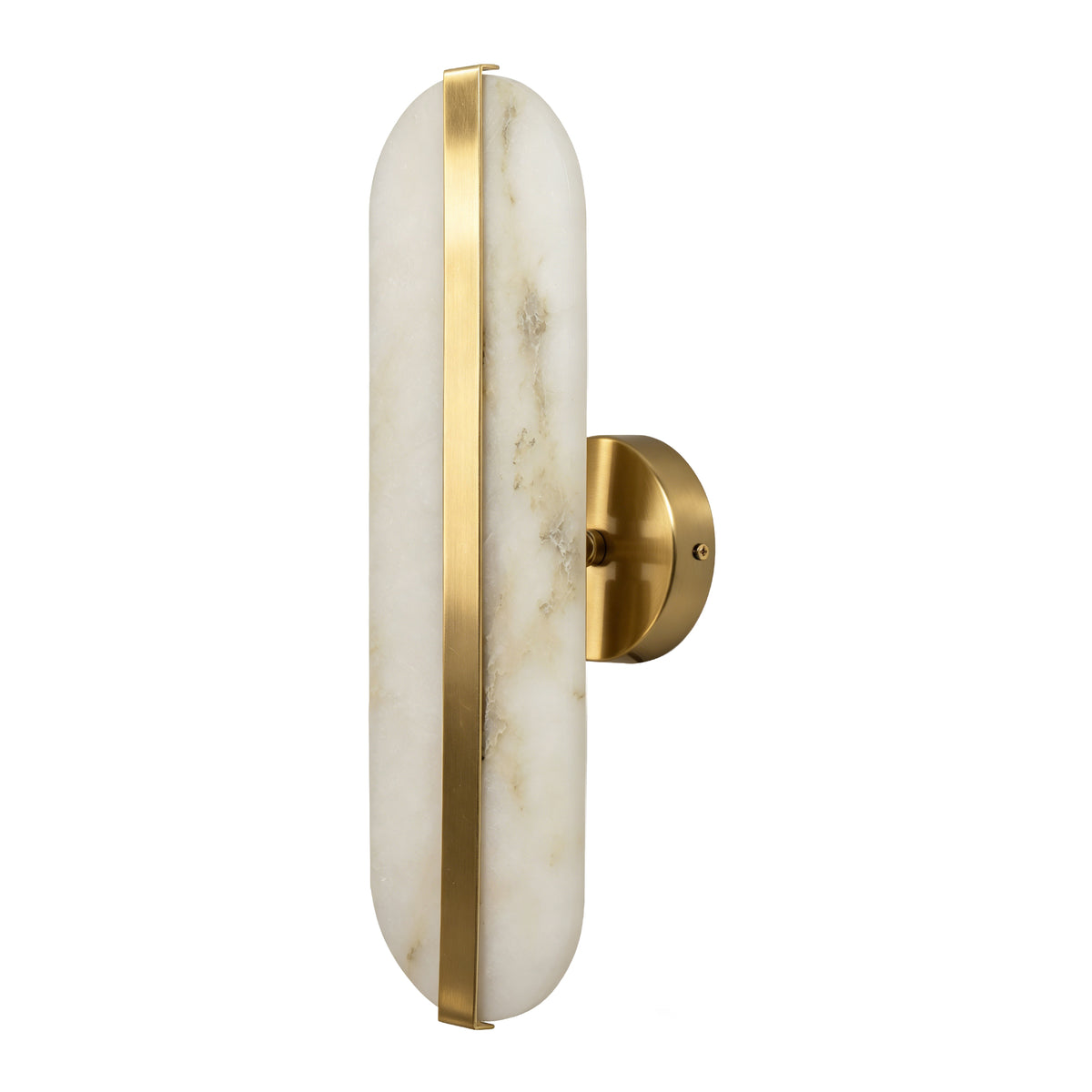 Modern Natural Alabaster Wall Sconce With Dimmable 2‑light G9 Bulbs
